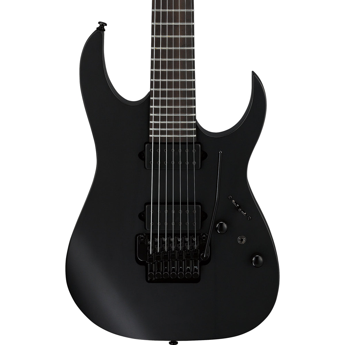 Ibanez RGRB720 RG Iron Label 7-String Electric Guitar - Black - MusicMarket