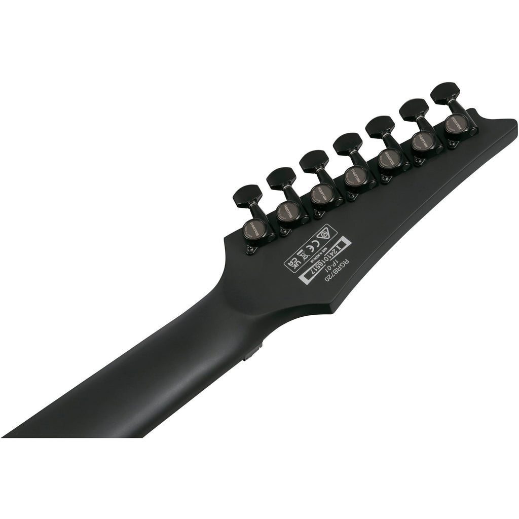 Ibanez RGRB720 RG Iron Label 7-String Electric Guitar - Black - View 6 | MusicMarket