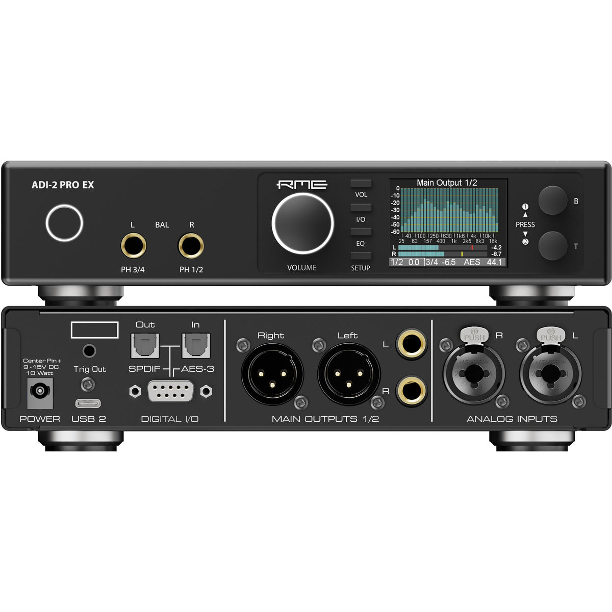 RME ADI-2 Pro EX Ultra-Fidelity PCM/DSD 768 kHz AD/DA Converter - MusicMarket