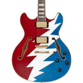 D'Angelico Grateful Dead Premier DC Semi-hollowbody Electric Guitar - MusicMarket