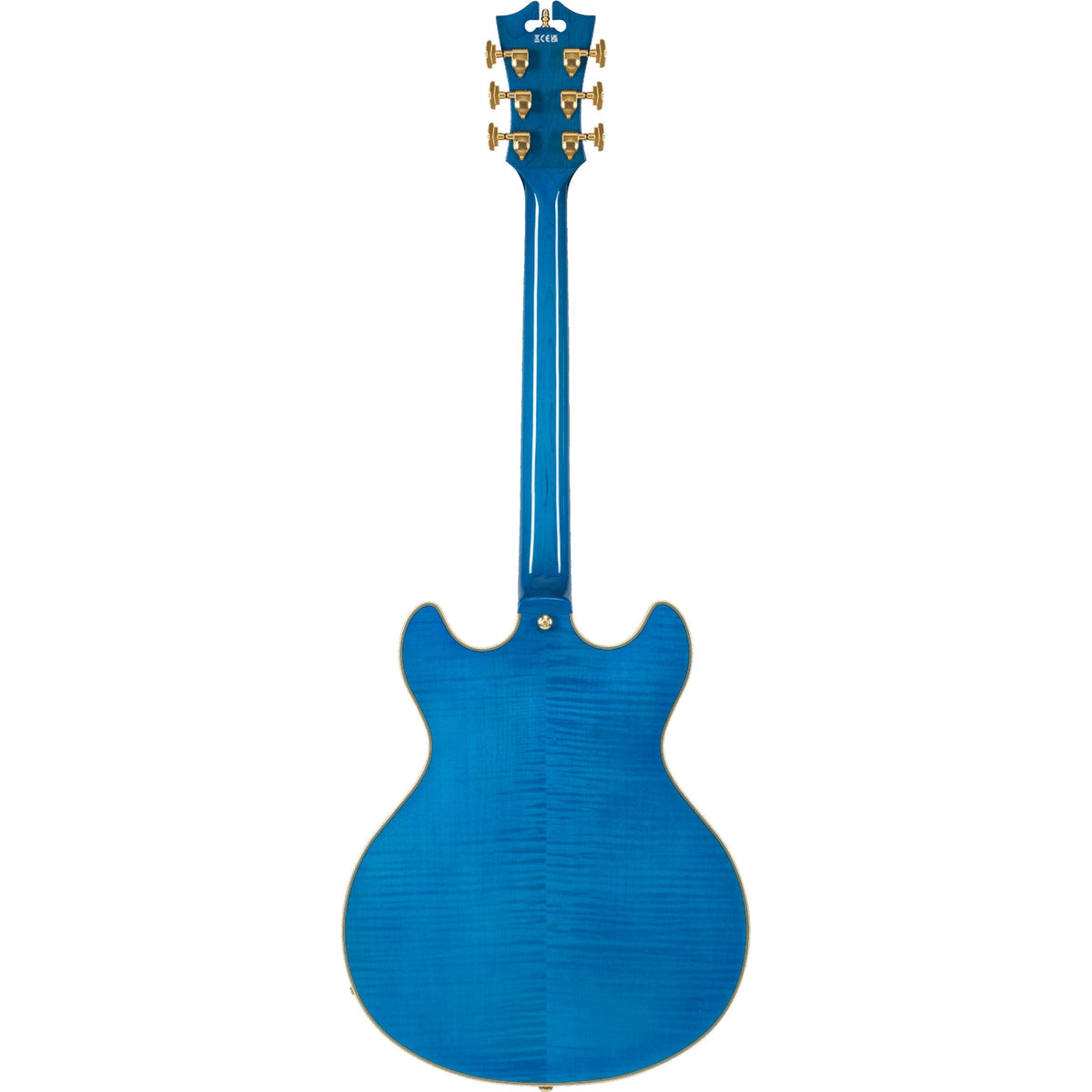D'Angelico Grateful Dead Premier DC Semi-hollowbody Electric Guitar - View 5 | MusicMarket