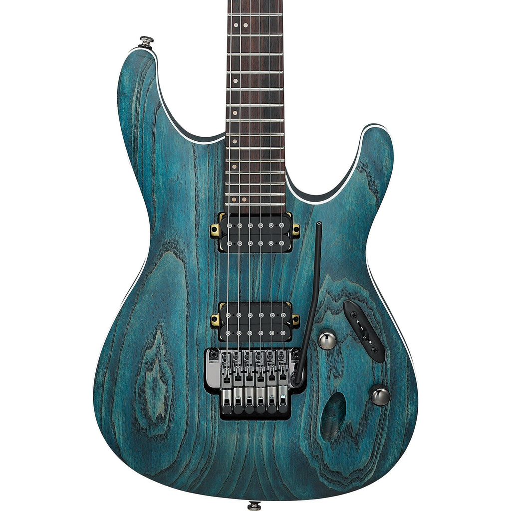 Ibanez S520AH S Standard 6-String Electric Guitar - Cosmic Blue Stained Flat - MusicMarket