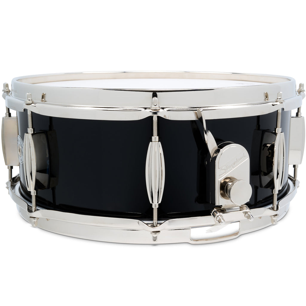 Slingerland Studio King 5.5x14 Snare Drum - Del Norte Black - View 3 | MusicMarket