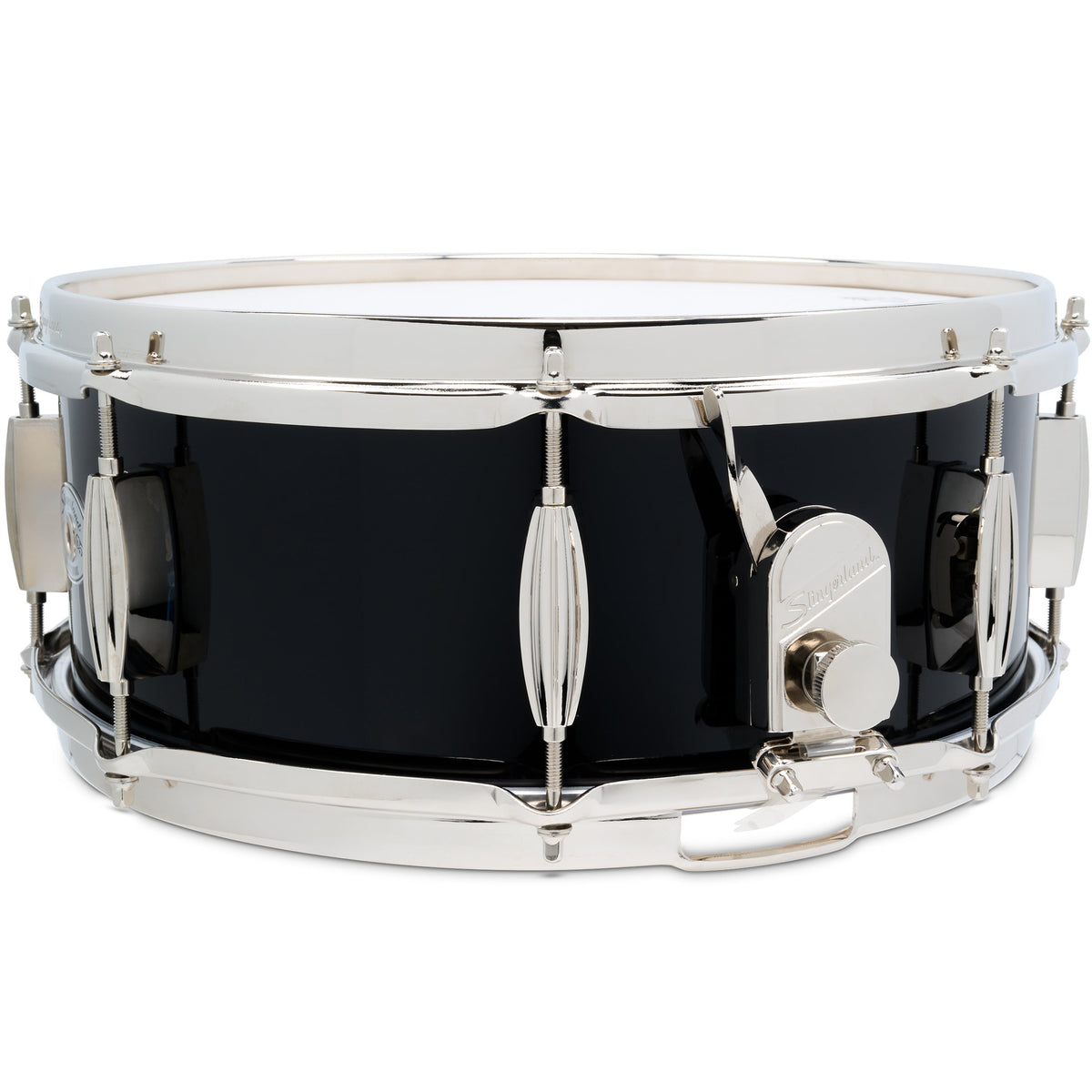 Slingerland Studio King 5.5x14 Snare Drum - Del Norte Black - View 3 | MusicMarket