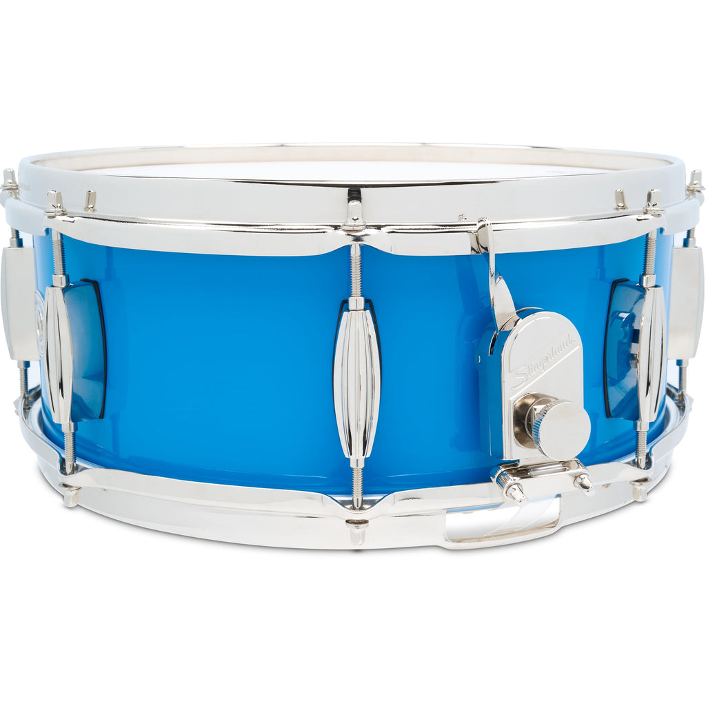 Slingerland Studio King 5.5x14 Snare Drum - Lunar Blue - View 3 | MusicMarket