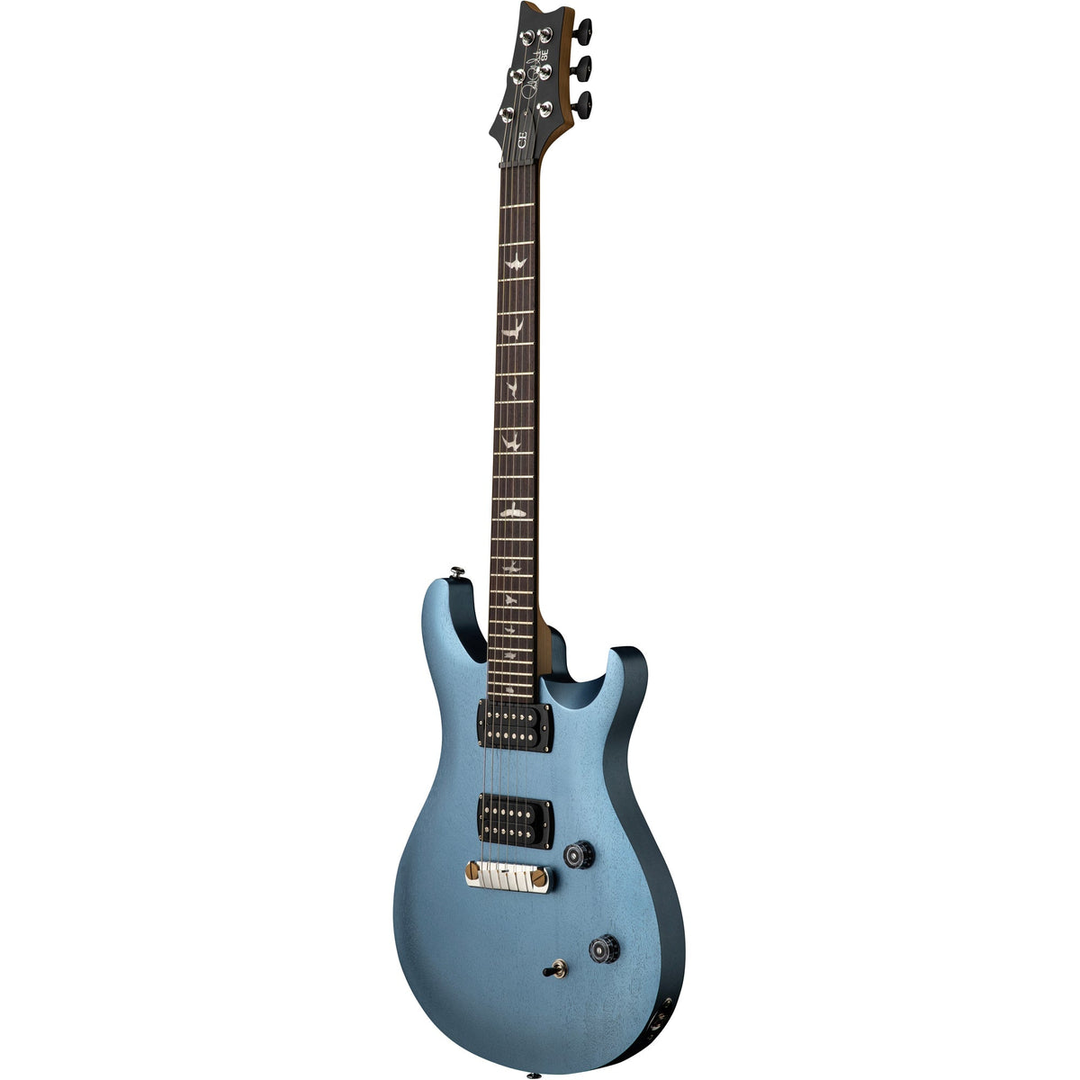 PRS SE CE 24 Standard Stoptail Satin Electric Guitar - Ice Blue Metallic - View 4 | MusicMarket