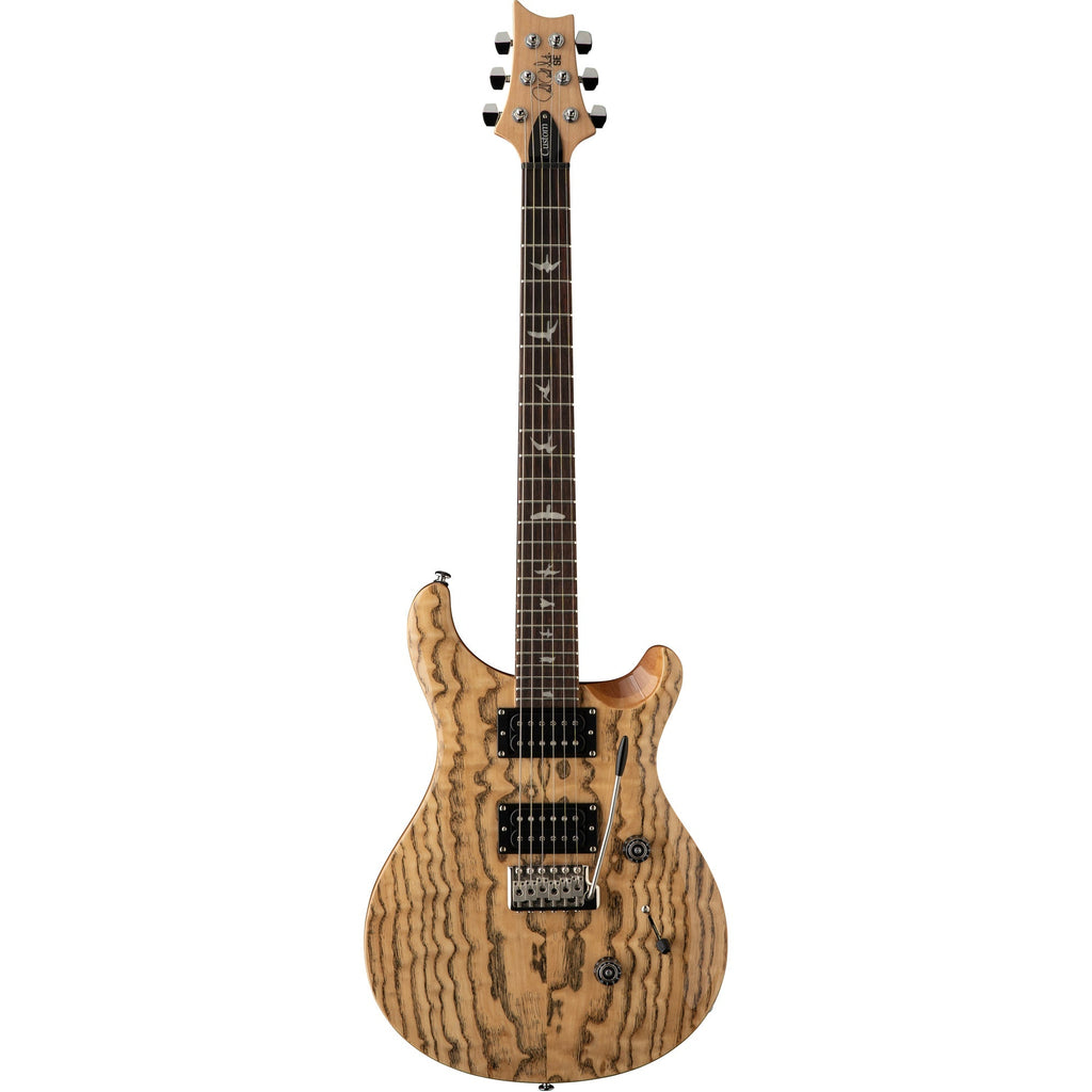 PRS SE Exotic Custom 24 Electric Guitar - Swamp Ash Burl - Natural - View 2 | MusicMarket