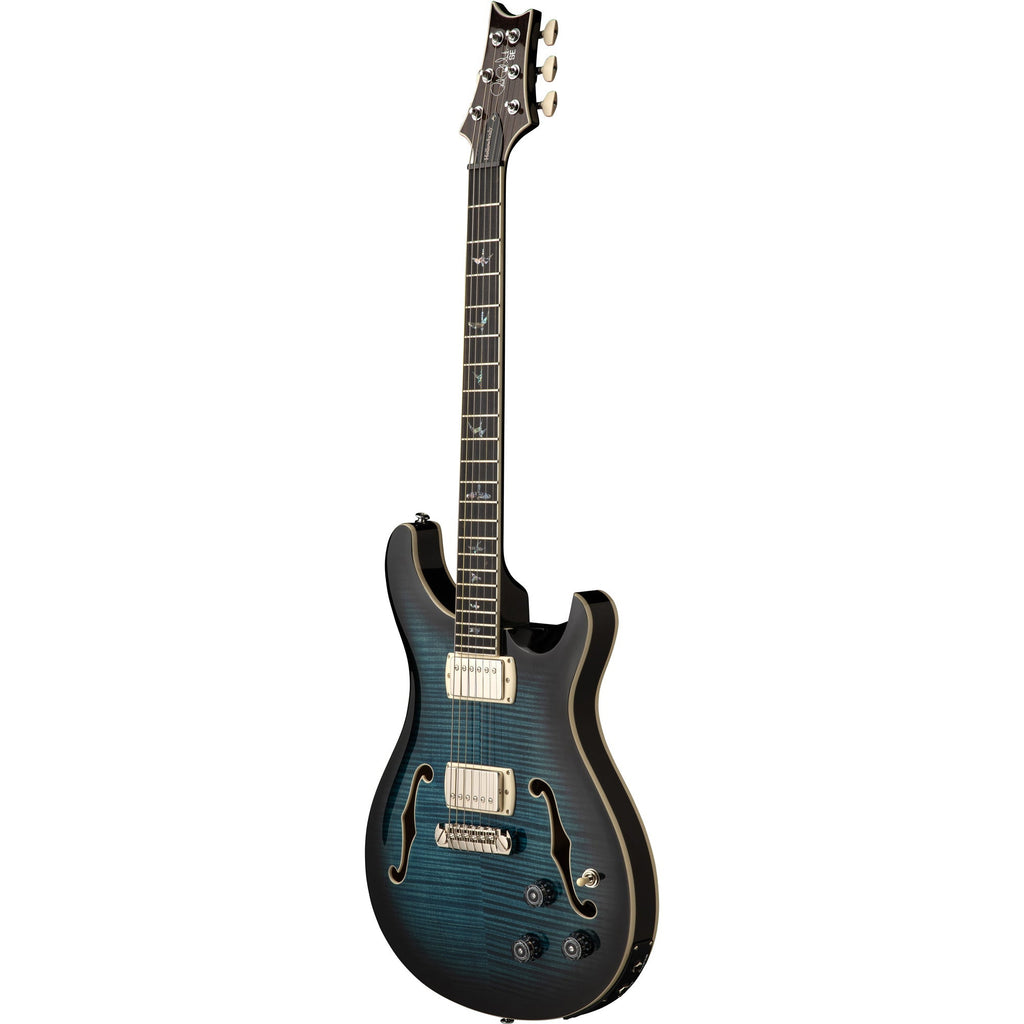 PRS SE Hollowbody II Piezo Electric Guitar - Peacock Blue - View 4 | MusicMarket
