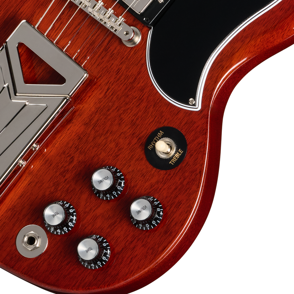 Gibson Jake Kiszka SG Standard Electric Guitar - Faded Vintage Cherry - View 7 | MusicMarket