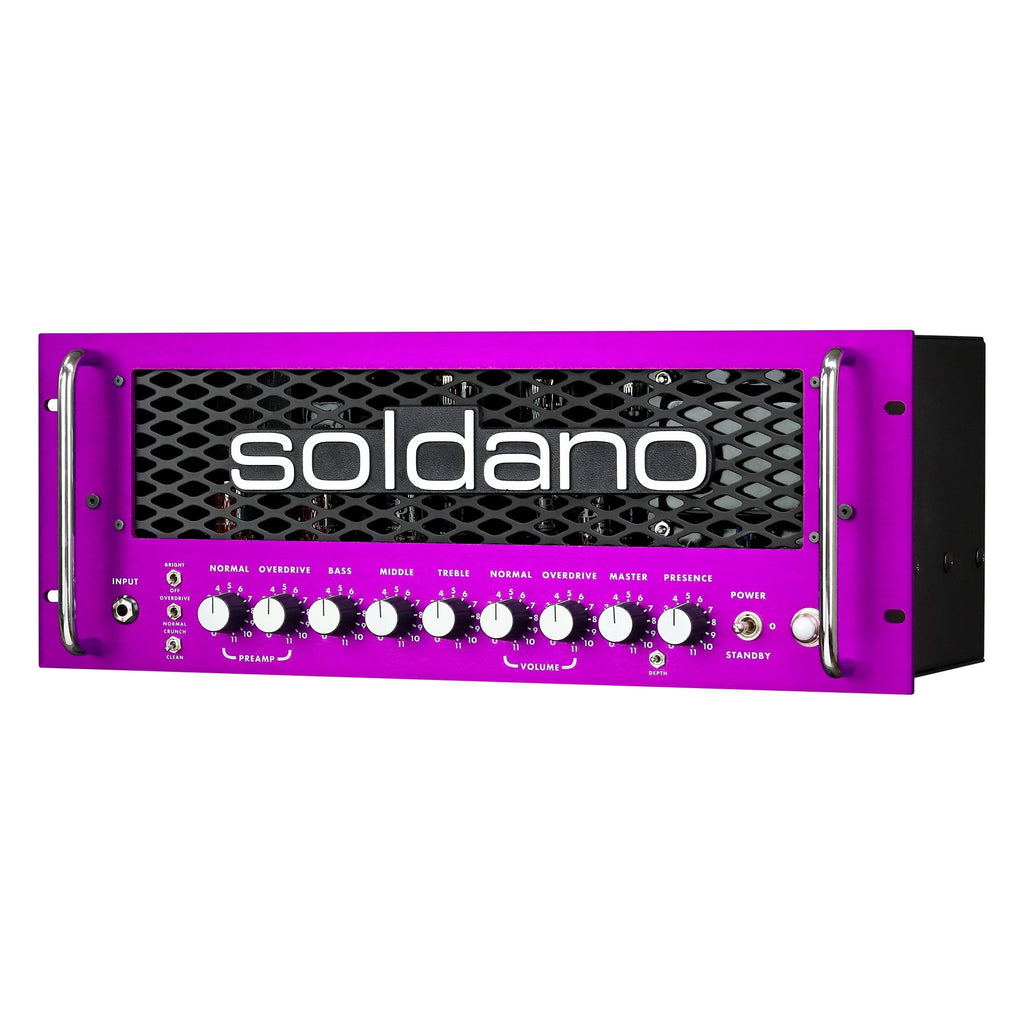 Soldano SLO-100R Super Lead Overdrive - Rackmount Head - View 4 | MusicMarket