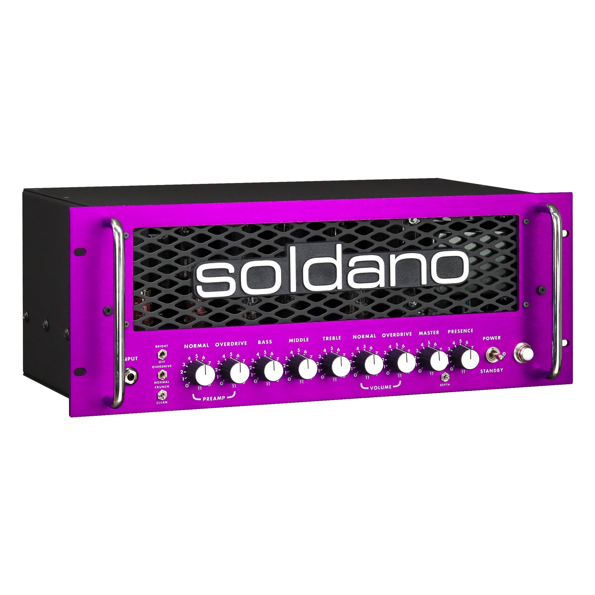 Soldano SLO-100R Super Lead Overdrive - Rackmount Head - View 5 | MusicMarket