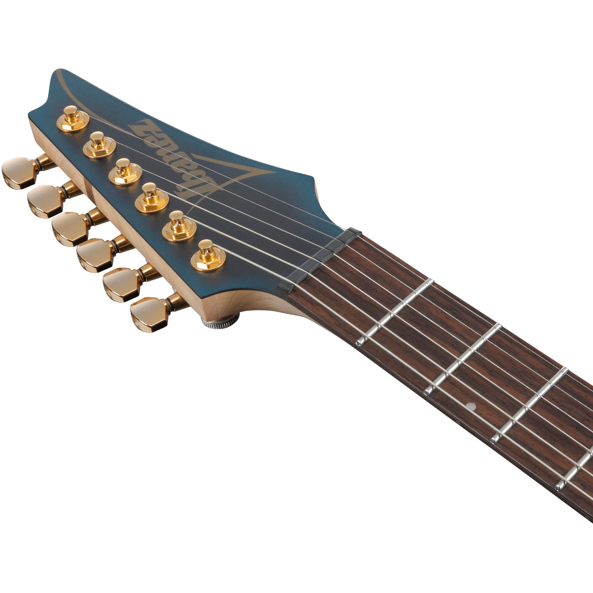 Ibanez SML721 S Axe Design Lab Multi-scale Electric Guitar - Midnight Arctic Ocean Matte - View 4 | MusicMarket