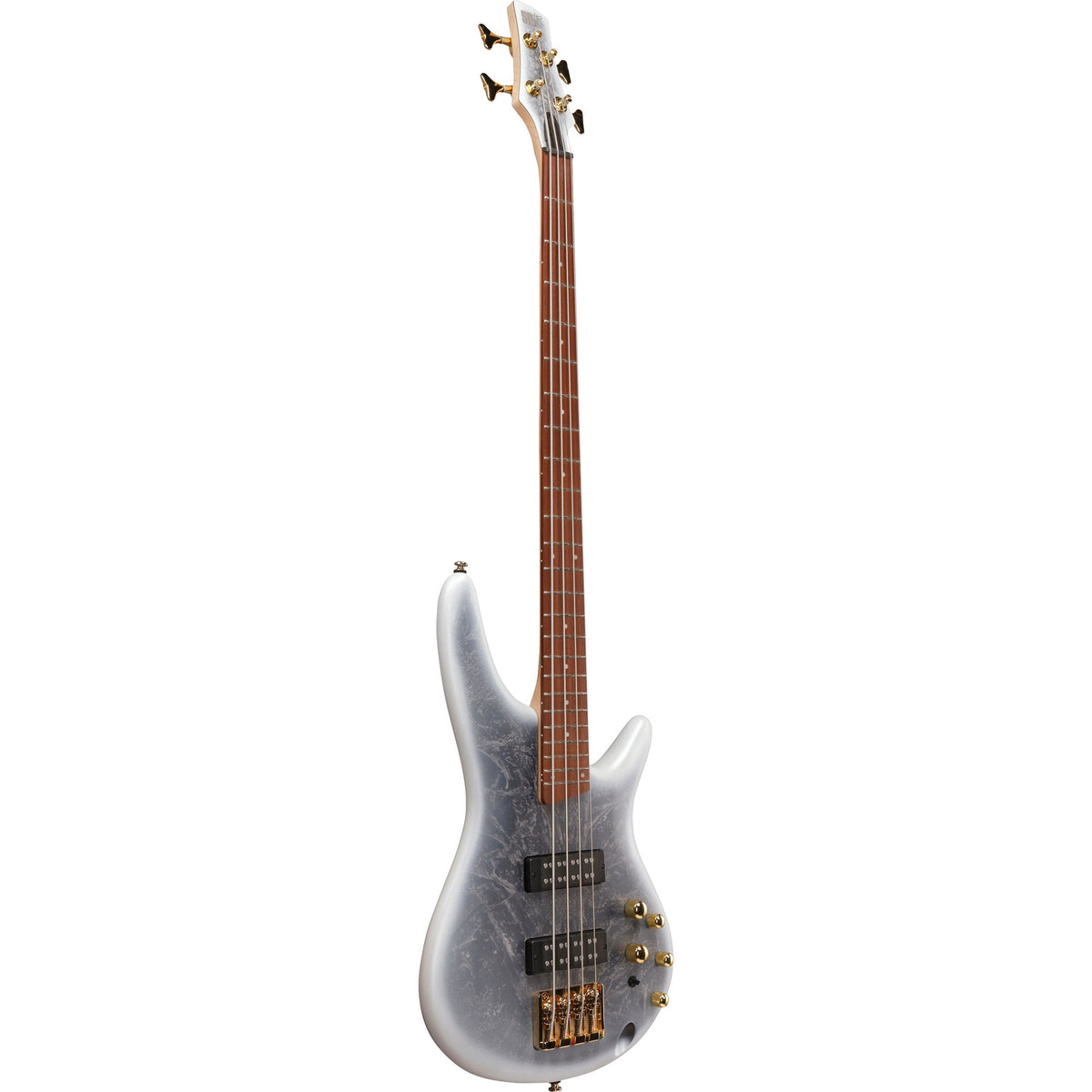 Ibanez SR300EDX SR Standard 4-String Electric Bass - Frozen Black Glacier Matte - View 4 | MusicMarket