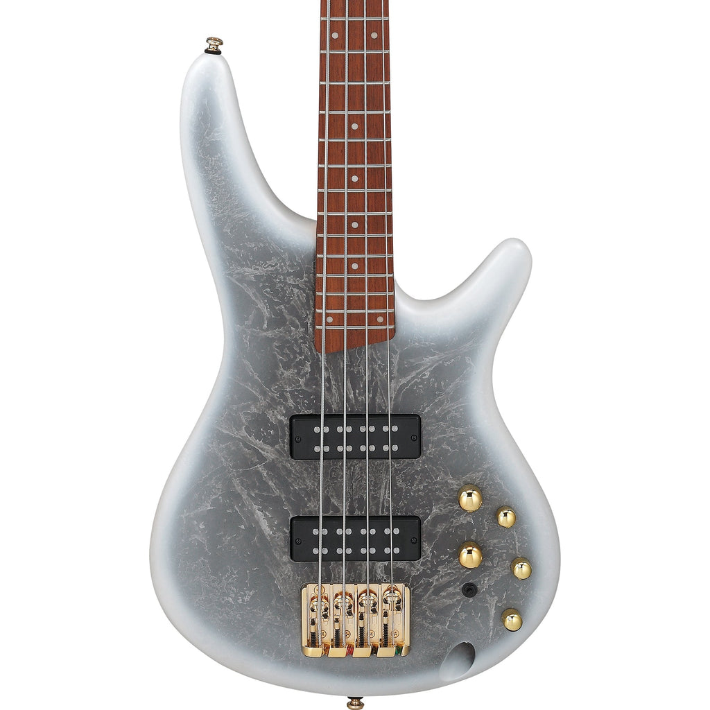 Ibanez SR300EDX SR Standard 4-String Electric Bass - Frozen Black Glacier Matte - MusicMarket