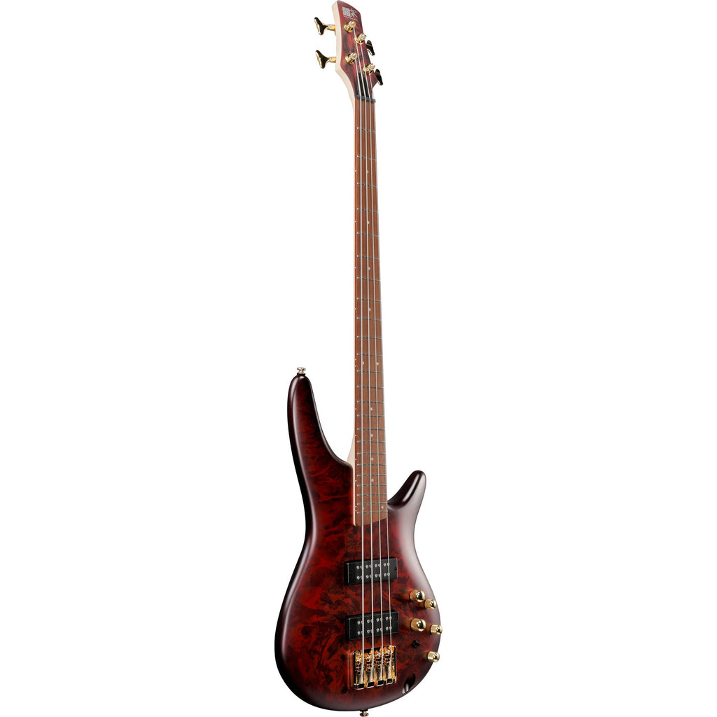 Ibanez SR300EDX SR Standard 4-String Electric Bass - Wine Red Frozen Matte - View 4 | MusicMarket