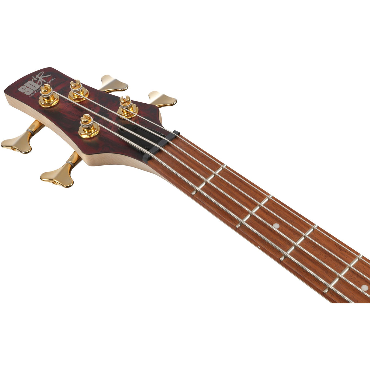 Ibanez SR300EDX SR Standard 4-String Electric Bass - Wine Red Frozen Matte - View 5 | MusicMarket