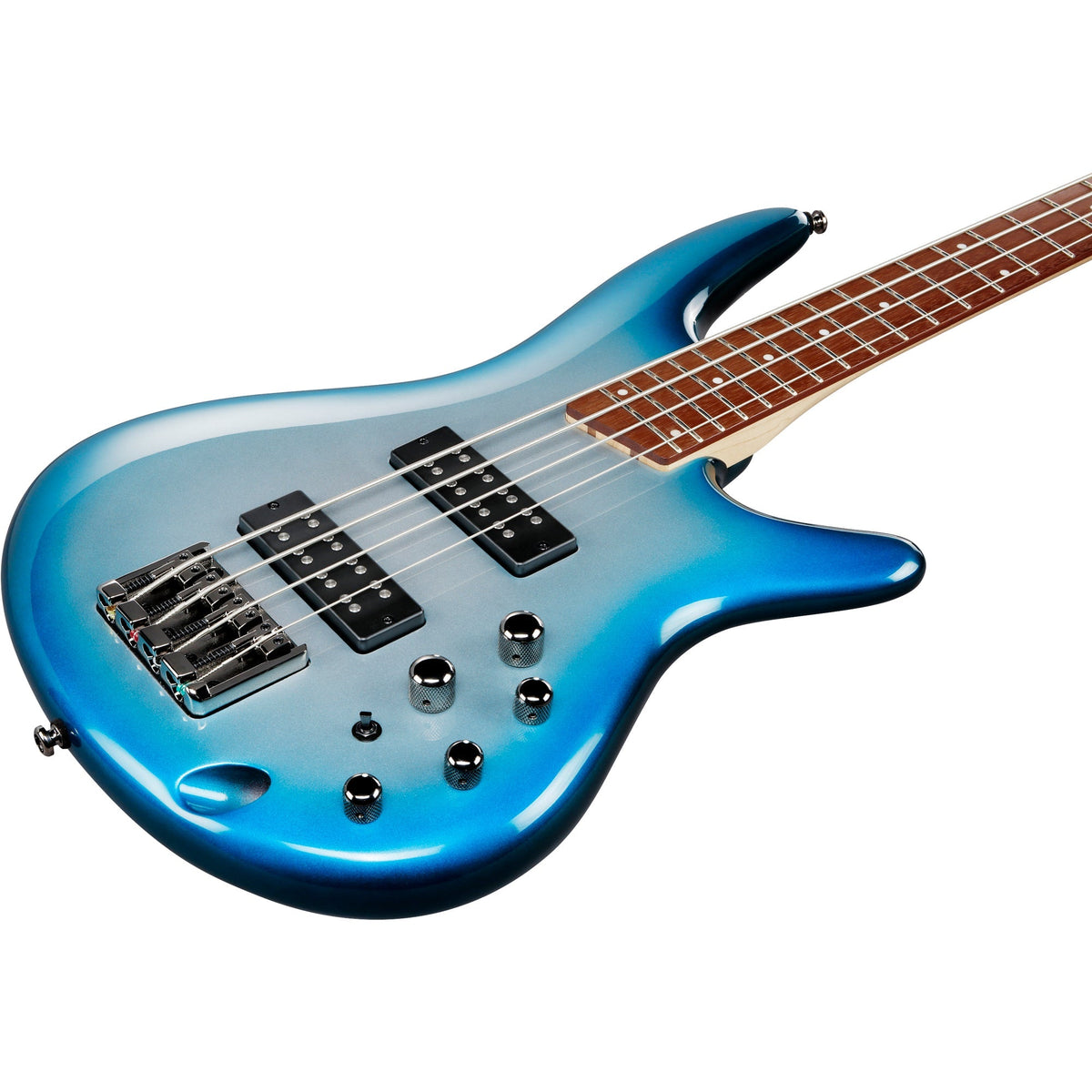 Ibanez SR300E SR Standard 4-String Electric Bass - Deep Ocean Metallic - View 7 | MusicMarket