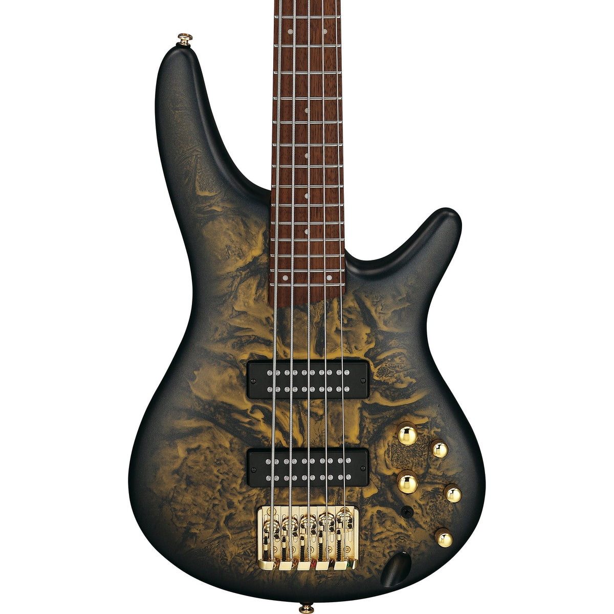 Ibanez SR305EDX SR Standard 5-String Electric Bass - Frozen Gold Matte - MusicMarket