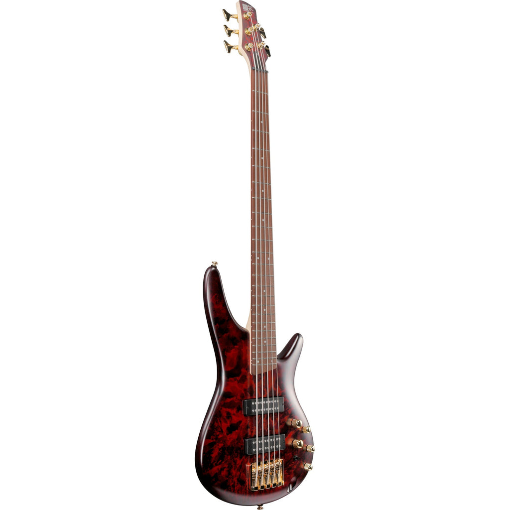 Ibanez SR305EDX SR Standard 5-String Electric Bass - Wine Red Frozen Matte - View 4 | MusicMarket