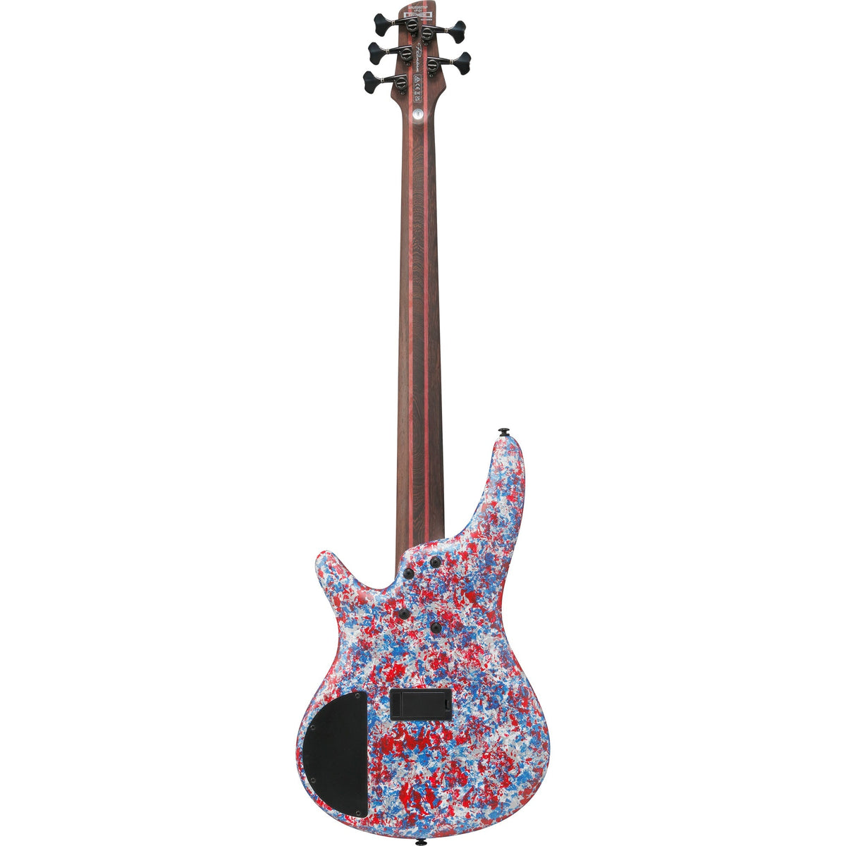 Ibanez SR5A250 SR Premium 5-String Electric Bass - Red, White and Blue - View 3 | MusicMarket