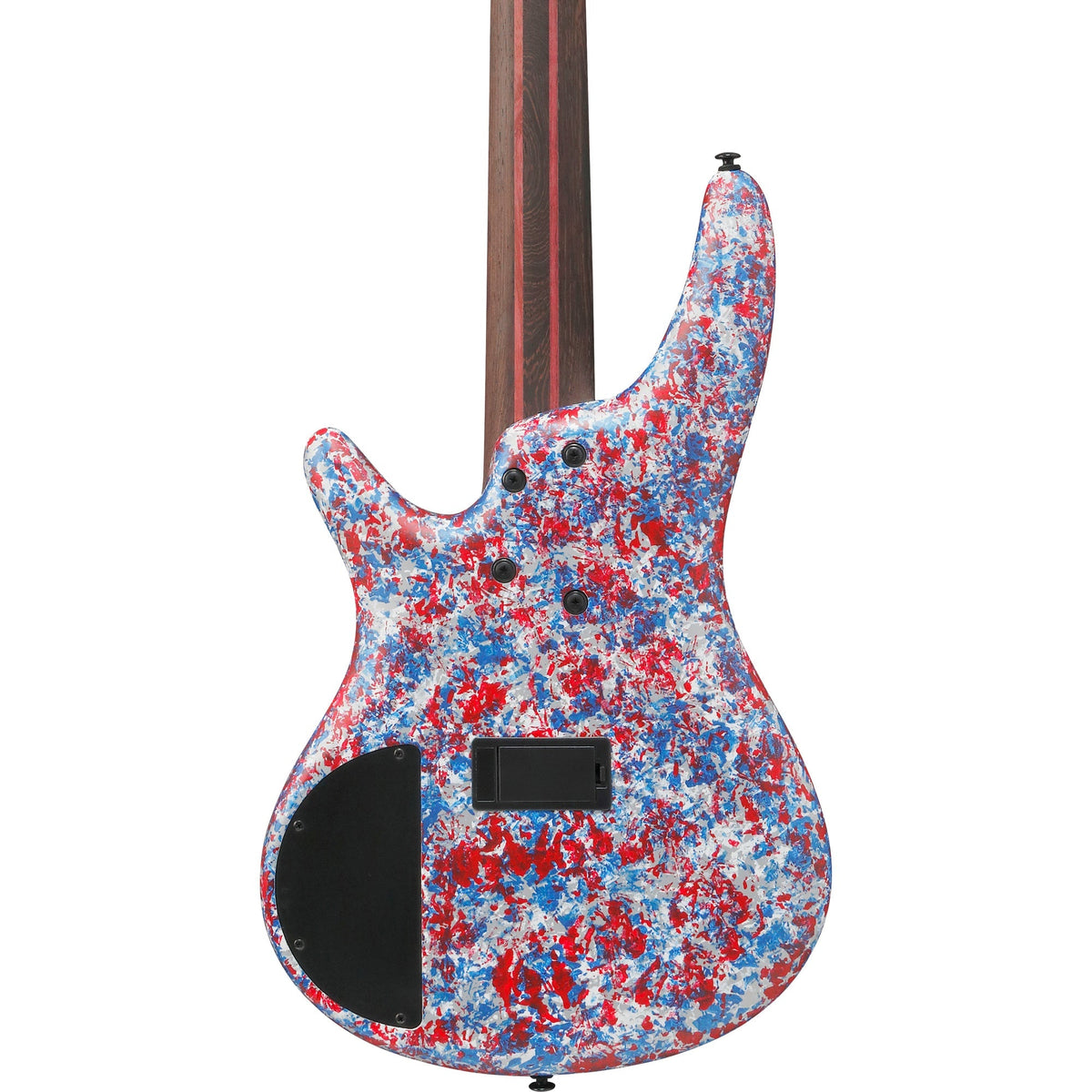 Ibanez SR5A250 SR Premium 5-String Electric Bass - Red, White and Blue - View 9 | MusicMarket