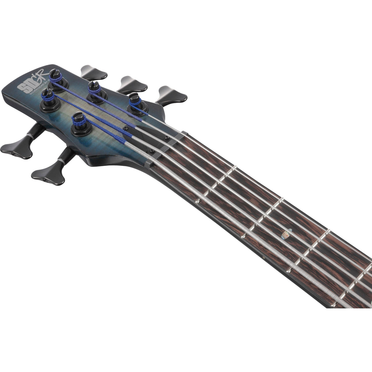 Ibanez SRD905 SR Bass Workshop 5-String Electric Bass - Cosmic Blue Starburst Low Gloss - View 4 | MusicMarket