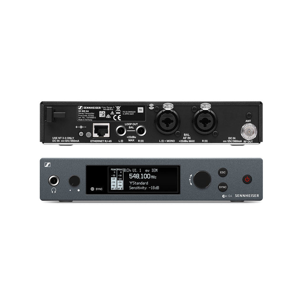 Sennheiser SR IEM G4-A Wireless In-Ear Monitor Transmitter - A Band (516-558MHz) - MusicMarket