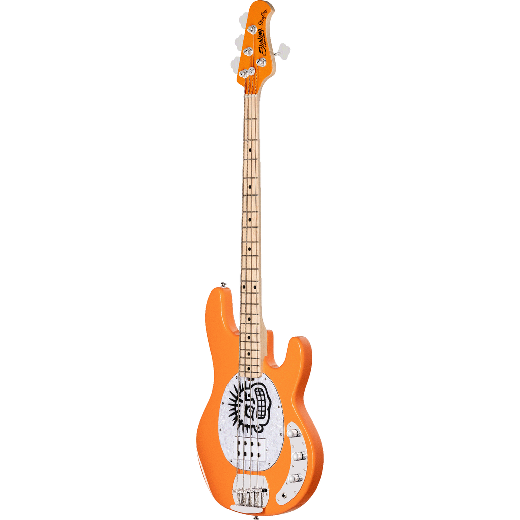 Sterling by Music Man Mike Herrera Artist Series StingRay Bass - Orange Creamsicle - View 4 | MusicMarket