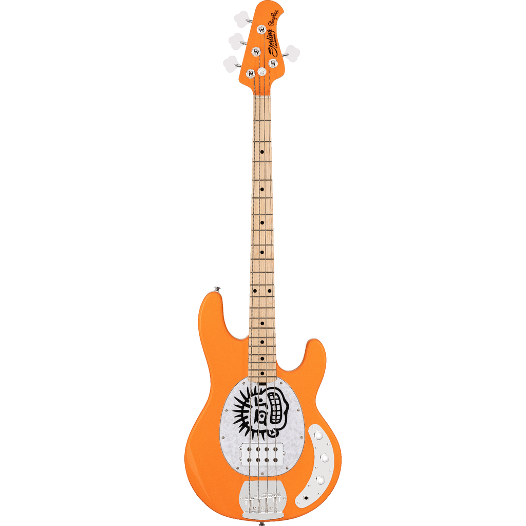 Sterling by Music Man Mike Herrera Artist Series StingRay Bass - Orange Creamsicle - View 2 | MusicMarket