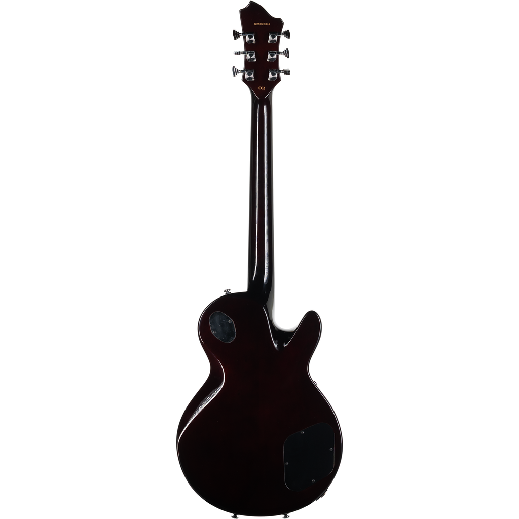 Hagstrom Swede MK3 Left Handed Electric Guitar - Mandarin Burst - View 3 | MusicMarket