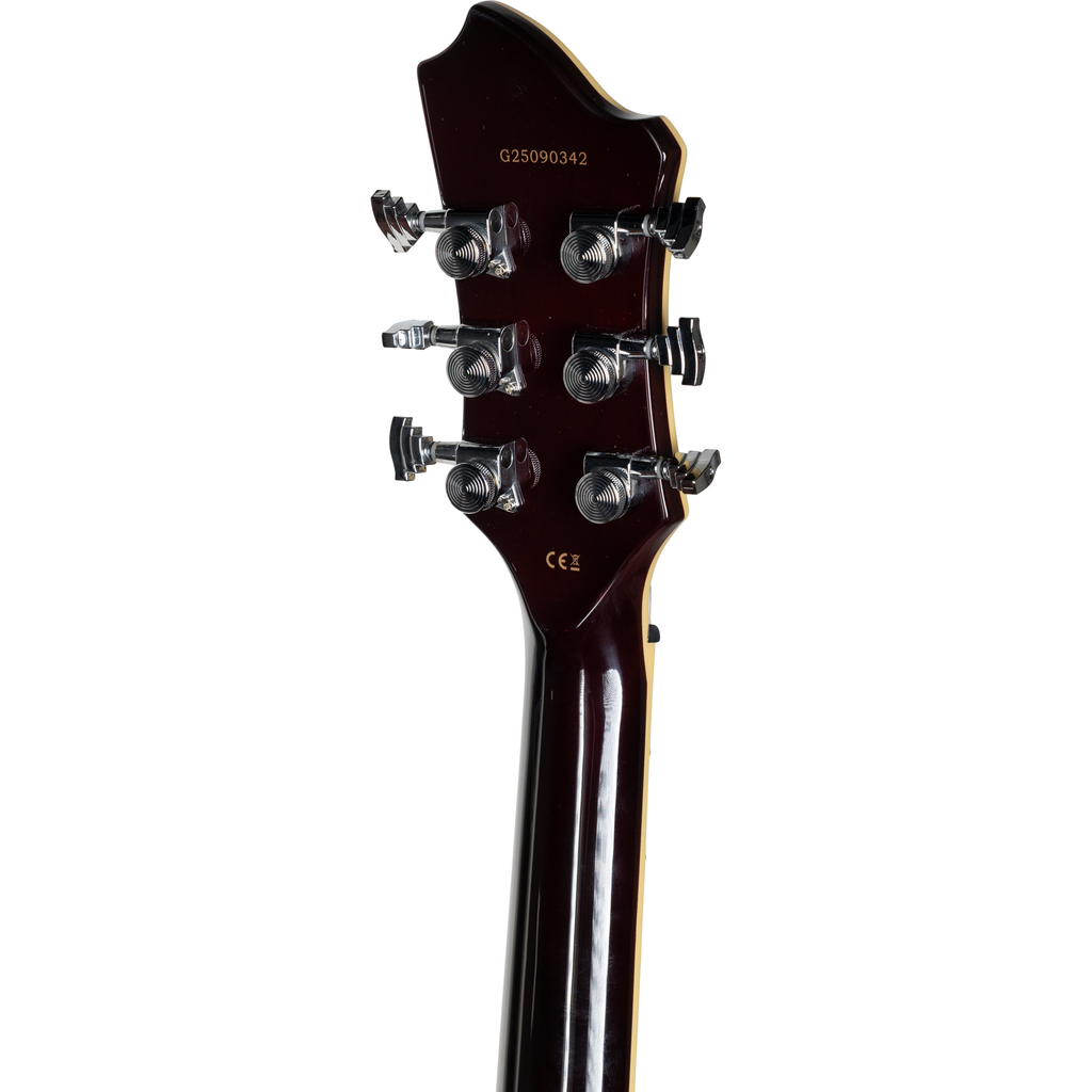 Hagstrom Swede MK3 Left Handed Electric Guitar - Mandarin Burst - View 7 | MusicMarket