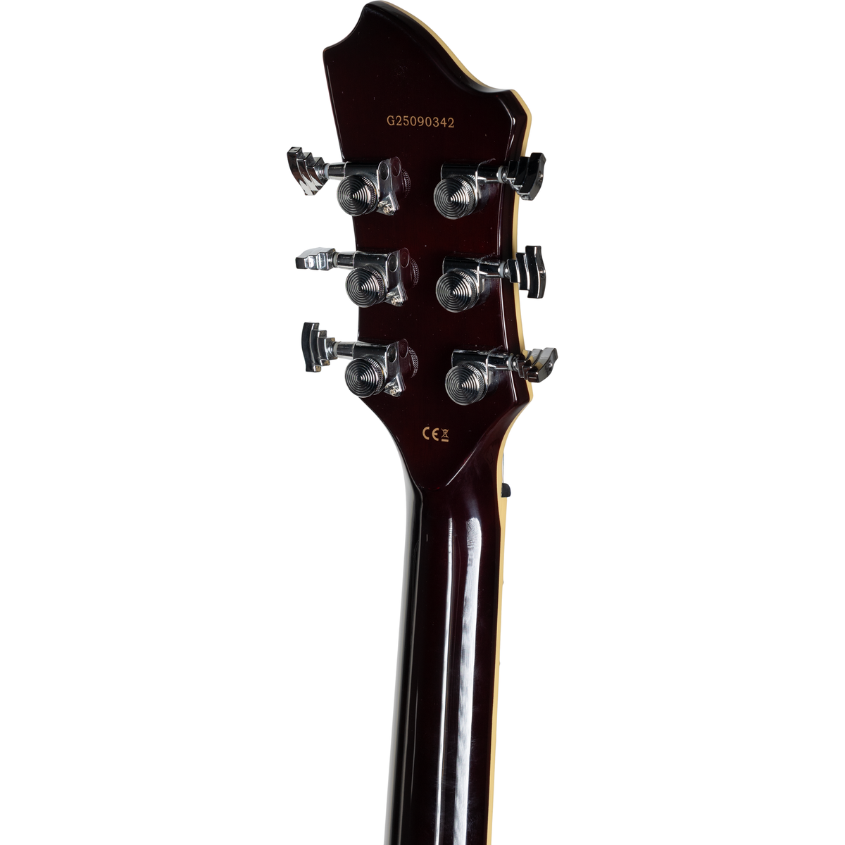 Hagstrom Swede MK3 Left Handed Electric Guitar - Mandarin Burst - View 7 | MusicMarket