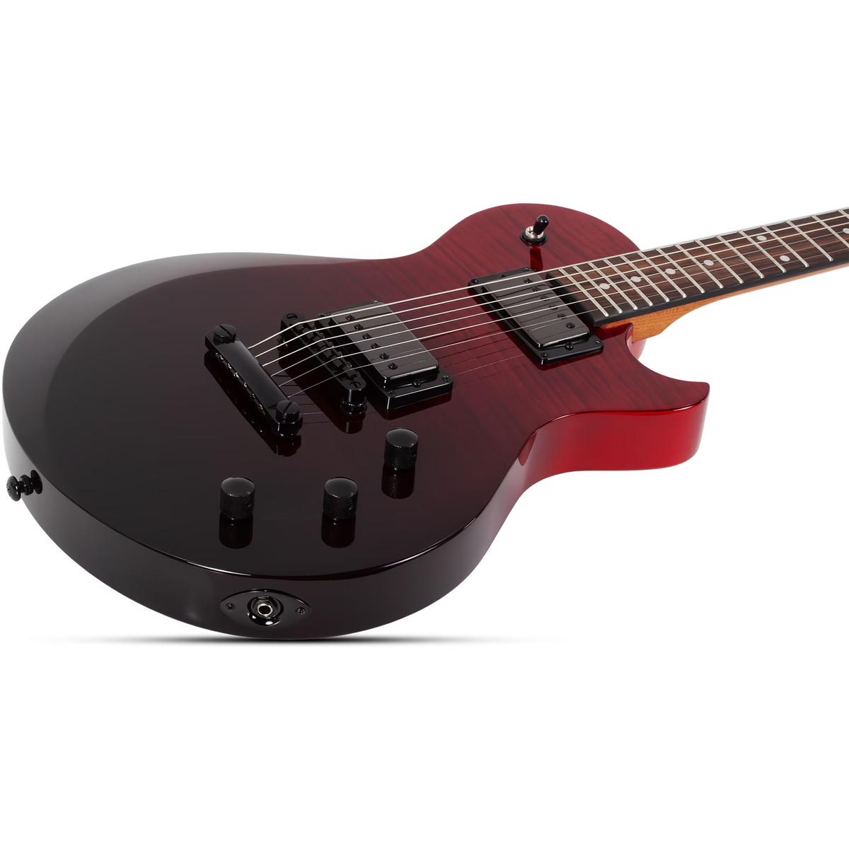 Schecter Solo-II Standard Electric Guitar - Blood Burst - View 5 | MusicMarket
