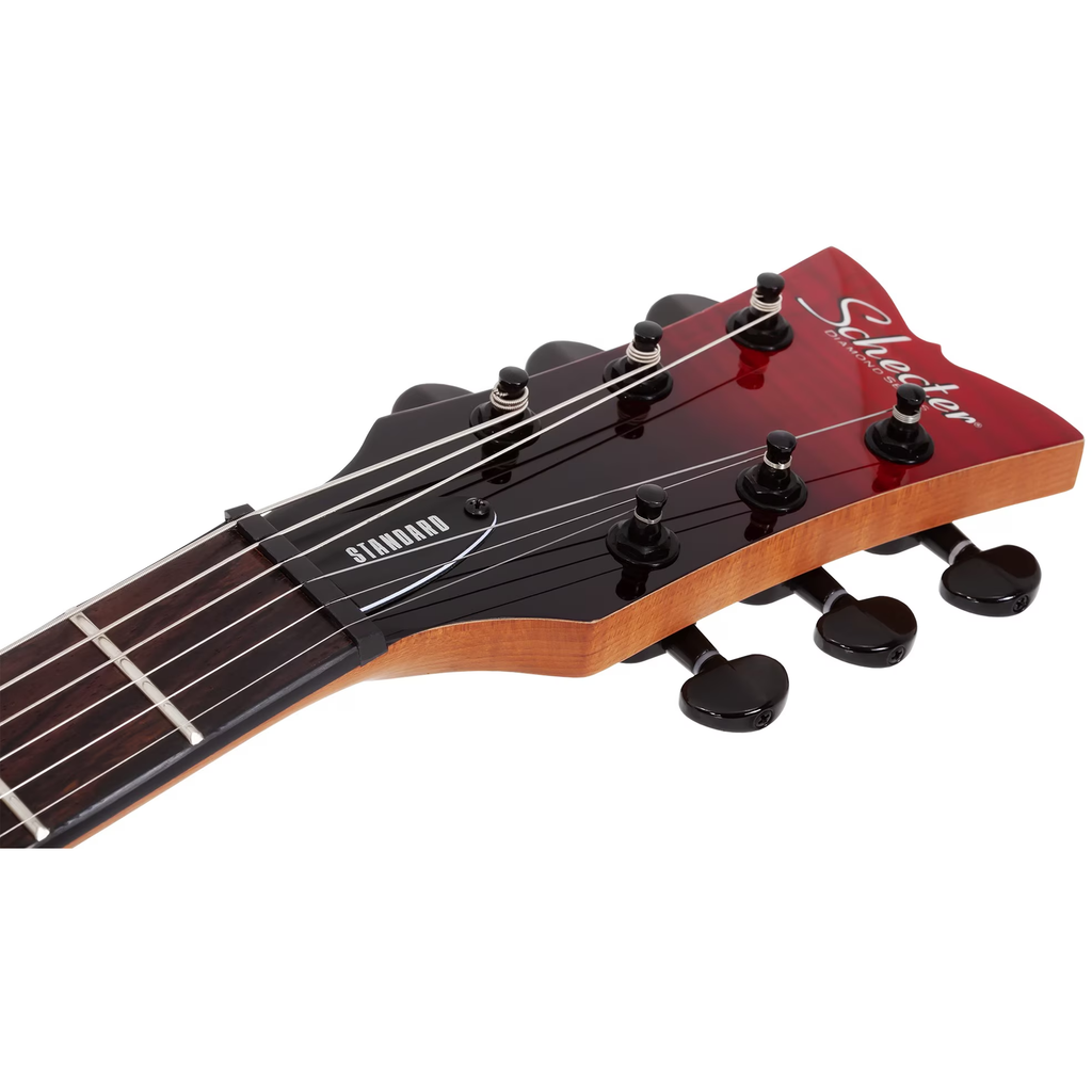Schecter Solo-II Standard Electric Guitar - Blood Burst - View 3 | MusicMarket