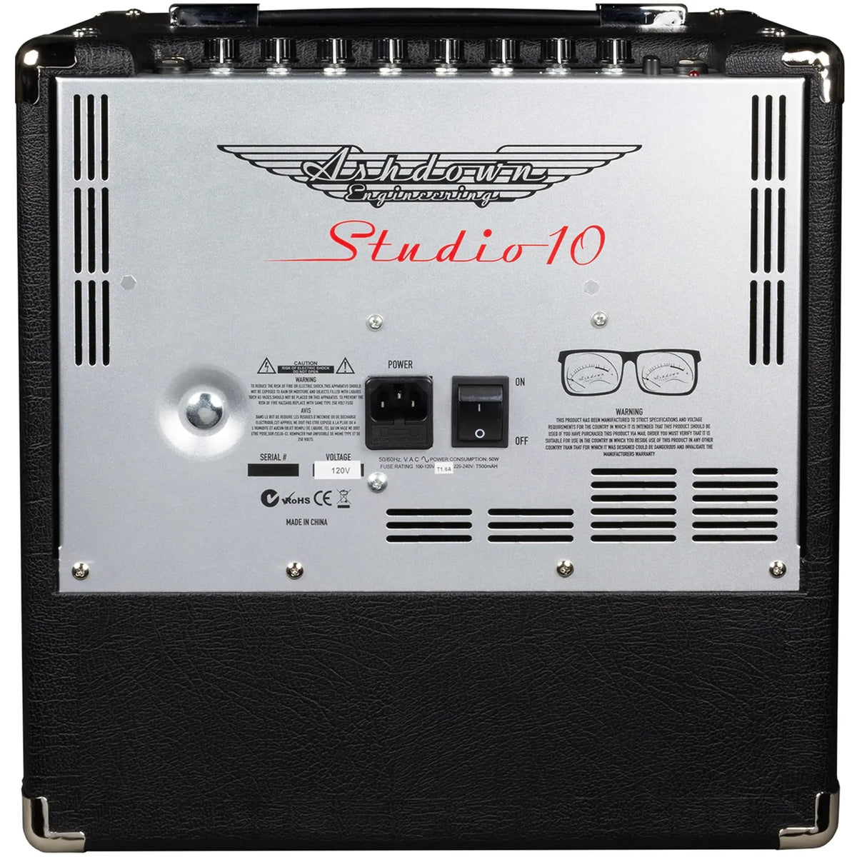 Ashdown Studio 10 1x10" 60-watt Bass Combo Amp - View 2 | MusicMarket