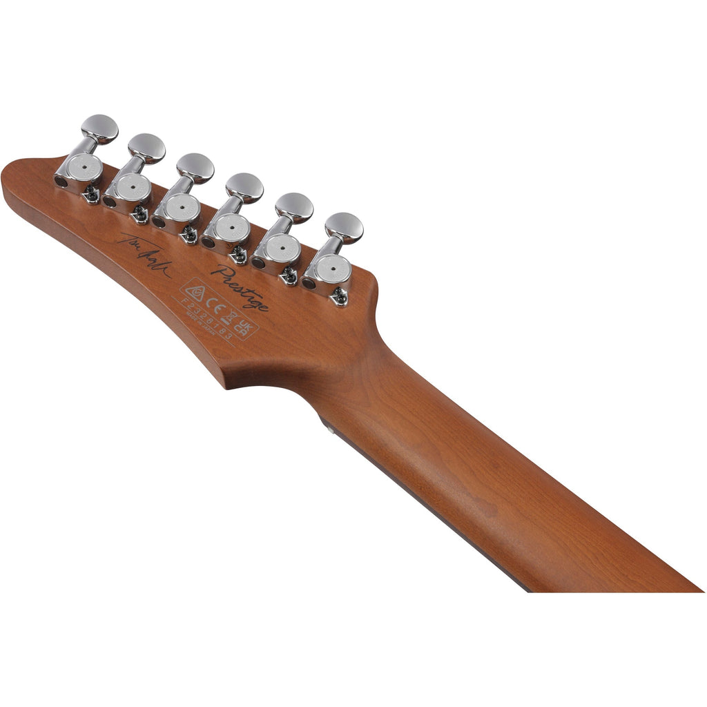Ibanez TQM2 Tom Quayle Signature Electric Guitar - Charcol Black Burst Flat - View 5 | MusicMarket