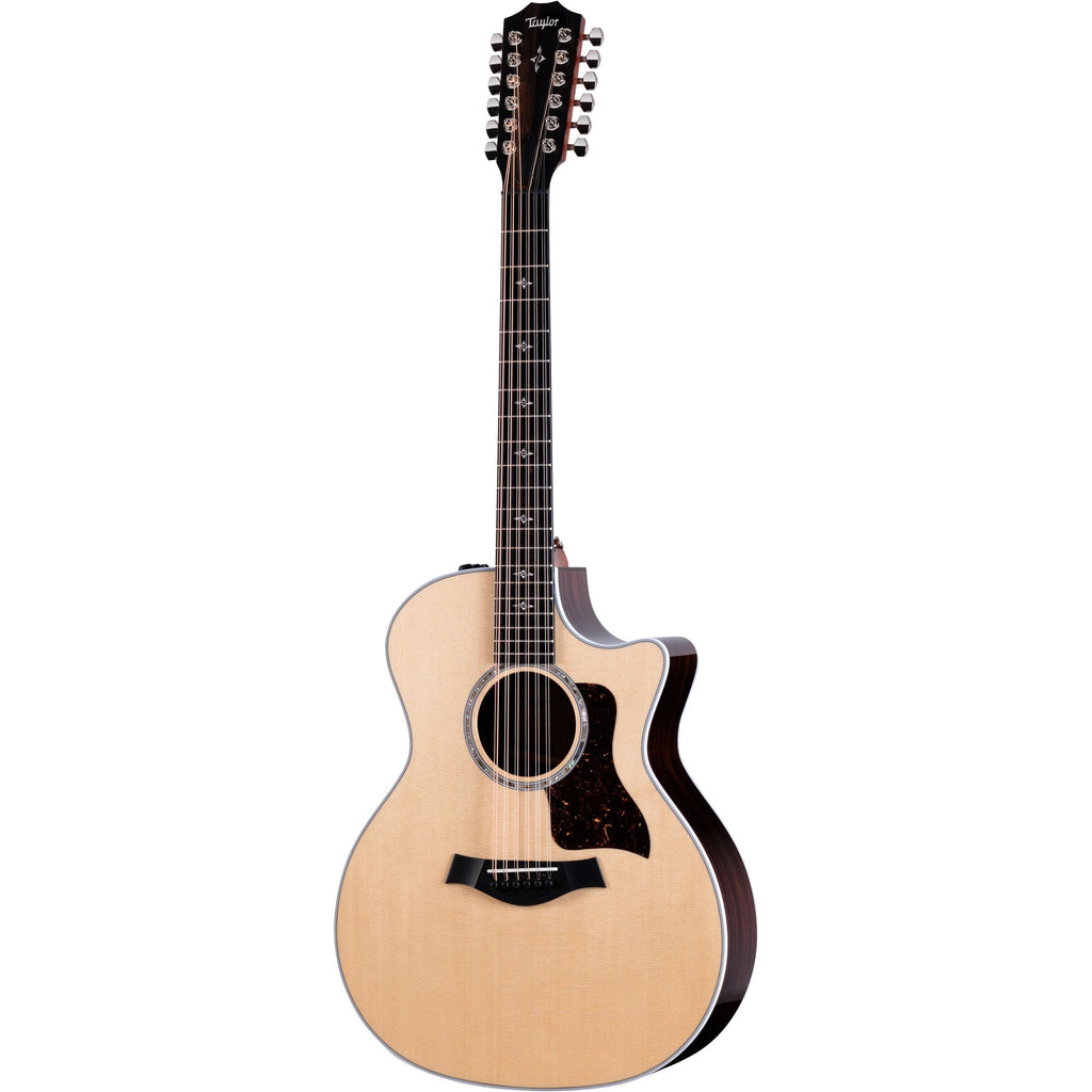 Taylor 454ce 12-String Grand Auditorium Acoustic Electric Guitar - Natural - View 2 | MusicMarket