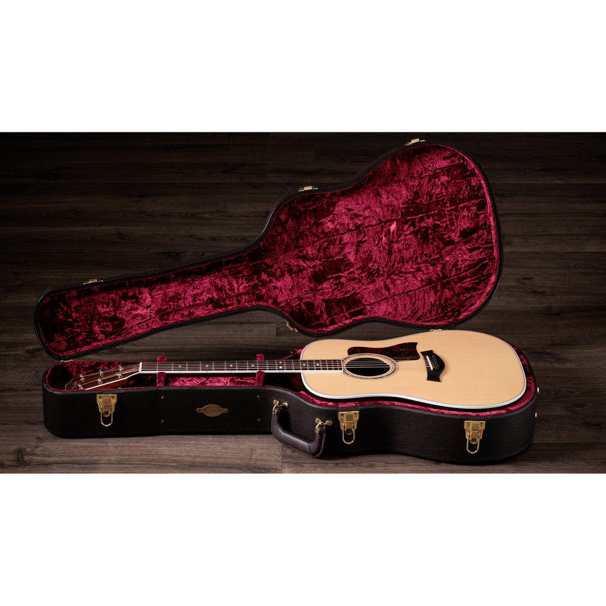 Taylor Legacy 810e Dreadnought Acoustic Electric Guitar - Natural - View 6 | MusicMarket