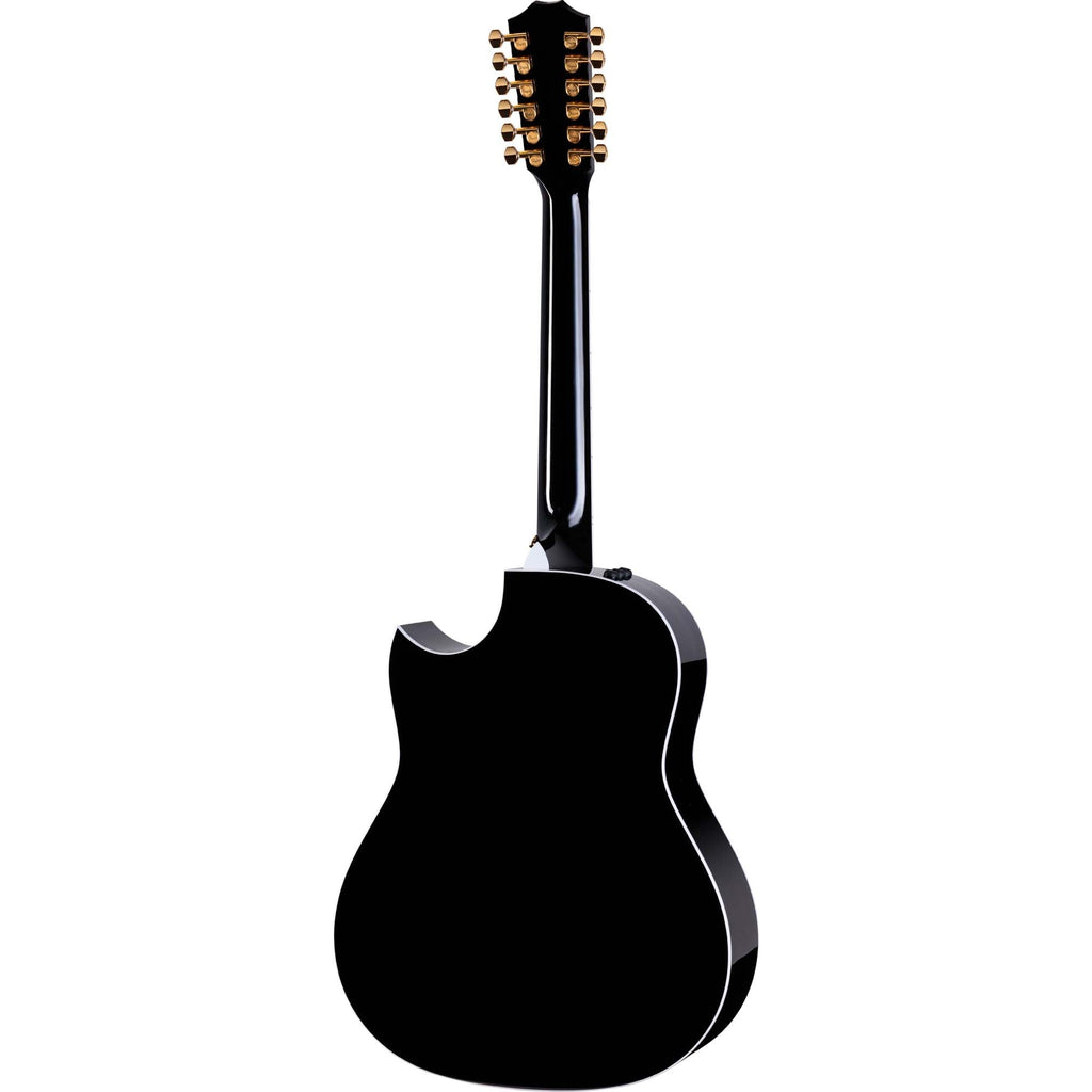 Taylor Somos 657ce 12-String Acoustic Electric Doce Doble - Black - View 3 | MusicMarket