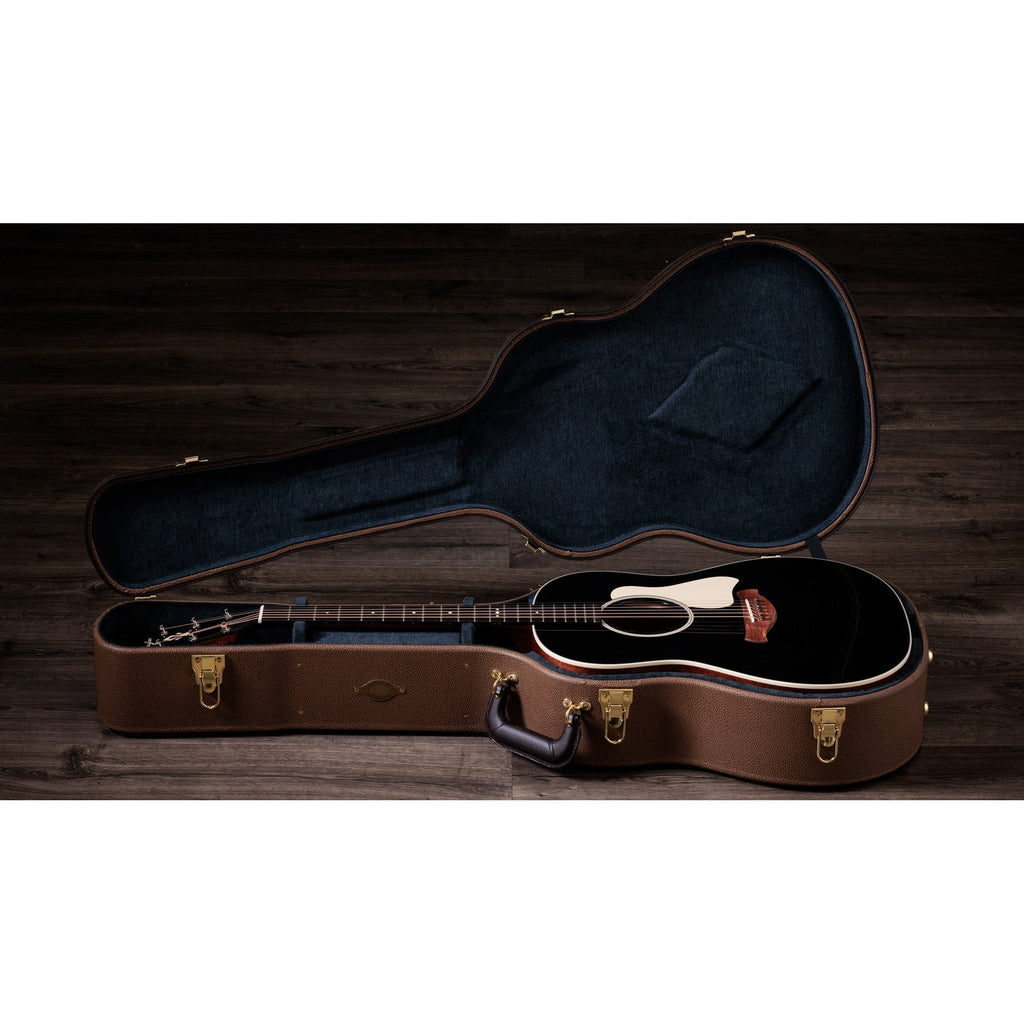 Taylor Gold Label 517e Acoustic Electric Guitar w/ Cream Pickguard - Blacktop - View 6 | MusicMarket