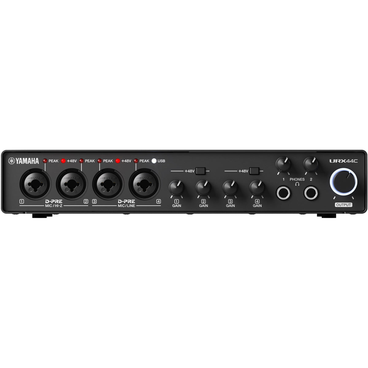 Yamaha URX44C 6-in/4-out USB-C Audio/MIDI Interface - MusicMarket