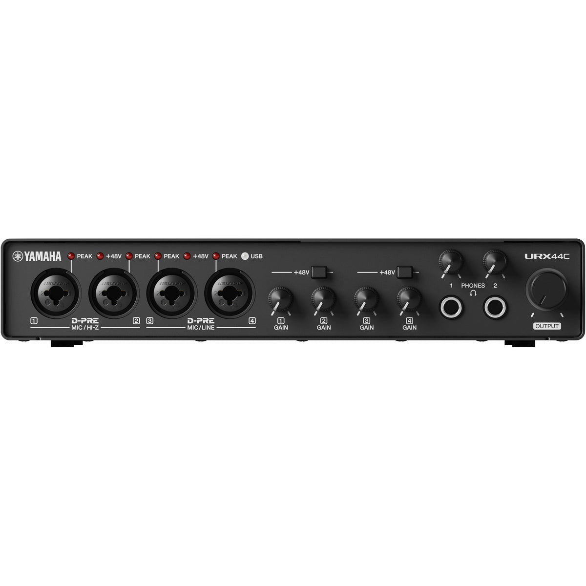 Yamaha URX44C 6-in/4-out USB-C Audio/MIDI Interface - View 2 | MusicMarket