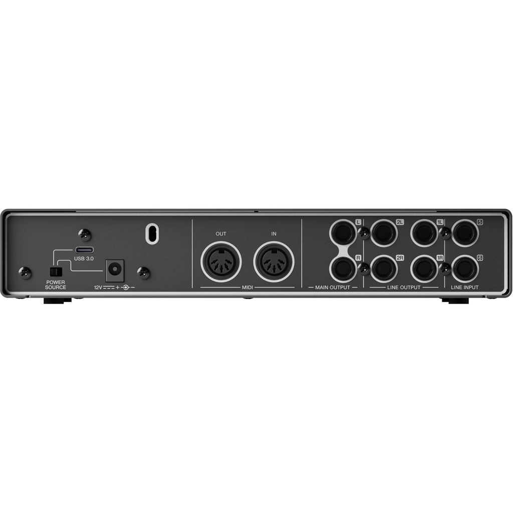 Yamaha URX44C 6-in/4-out USB-C Audio/MIDI Interface - View 3 | MusicMarket