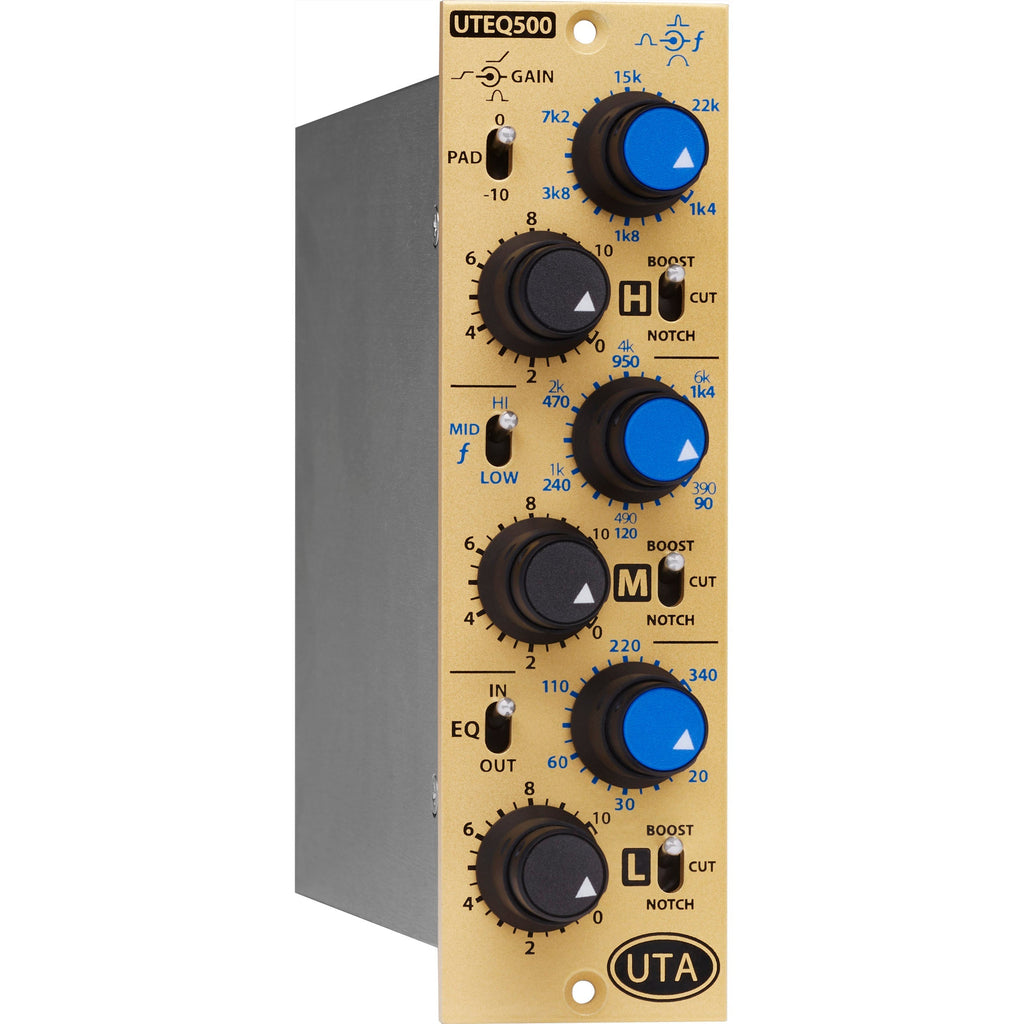 Undertone Audio UTEQ500 Console EQ for 500 Series - View 3 | MusicMarket