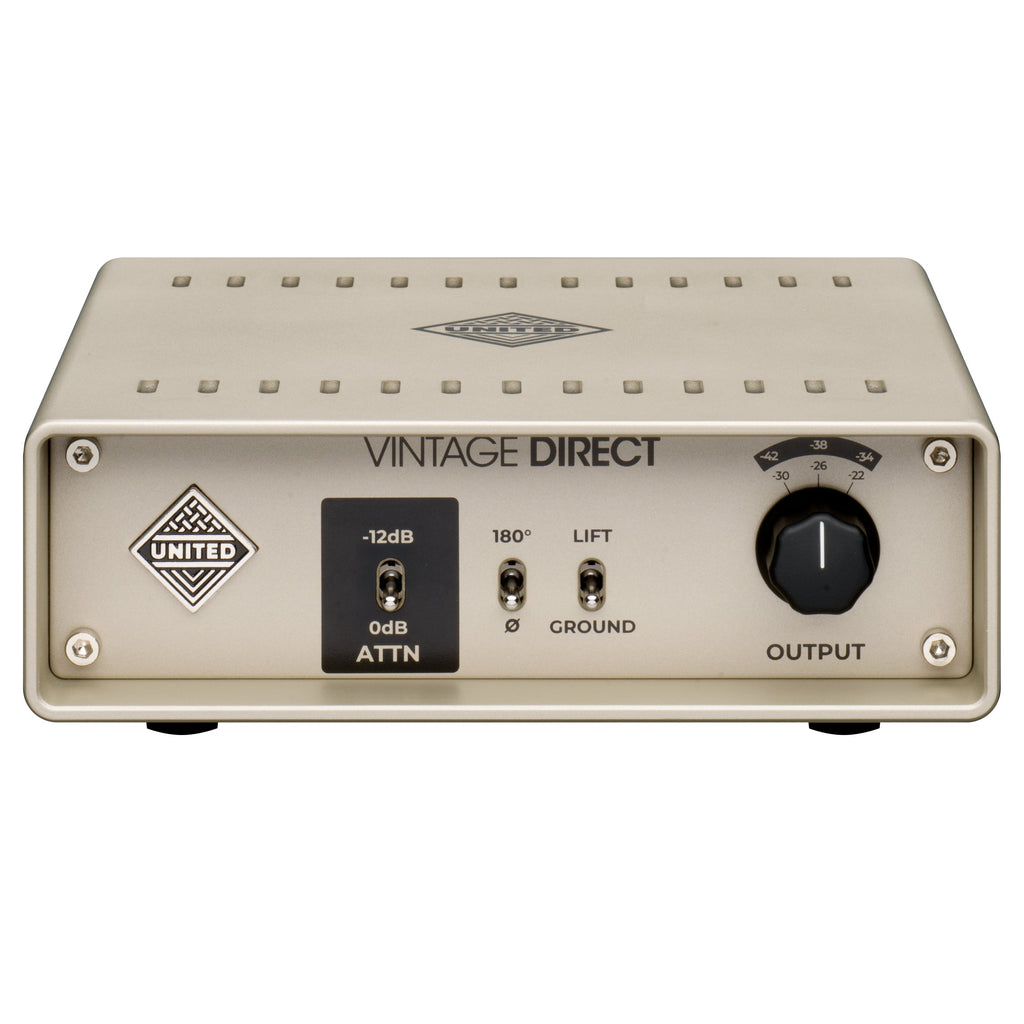 United Studio Technologies Vintage Direct - Vintage-Style Large-Transformer Direct Box - View 2 | MusicMarket
