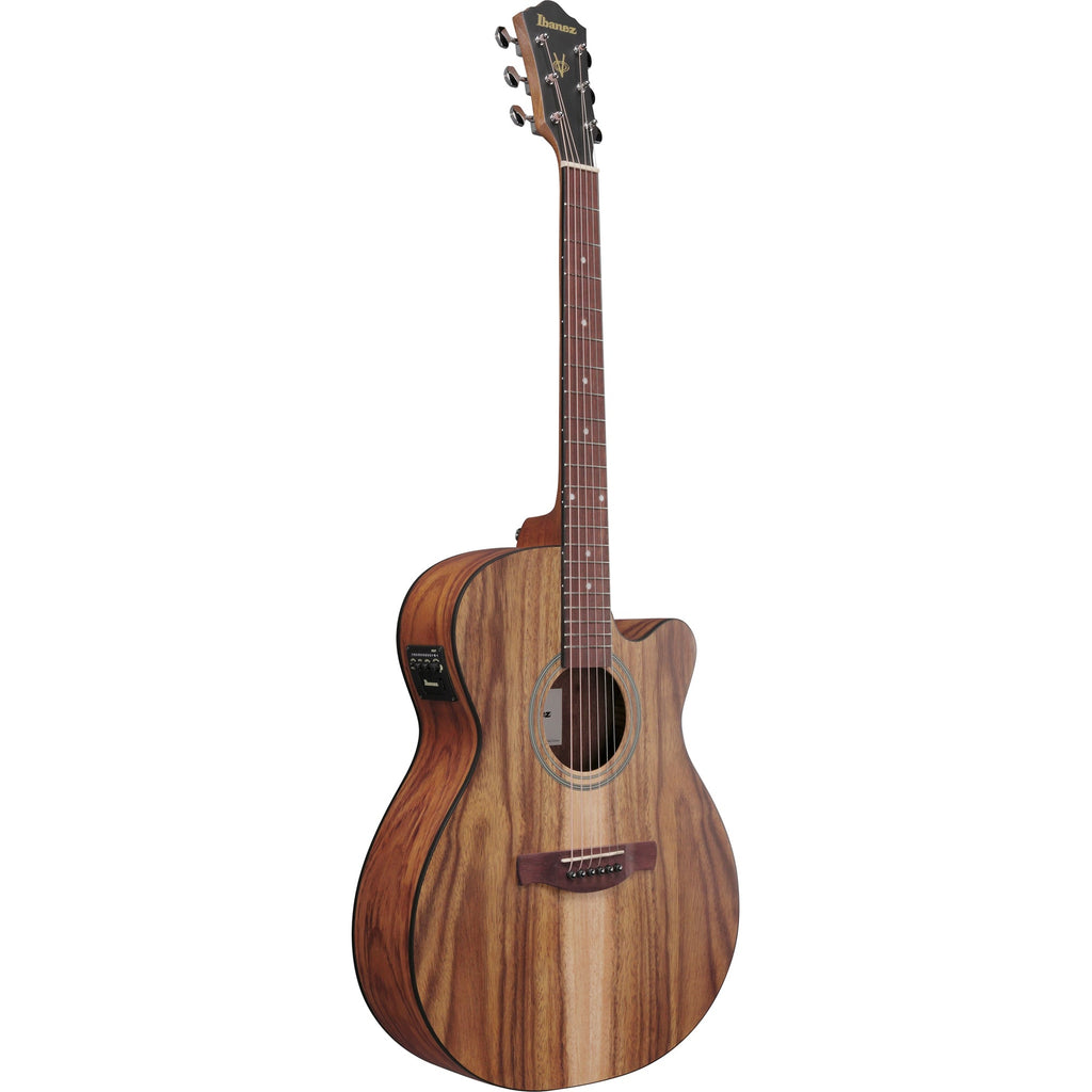 Ibanez V40WSCE V Series Acoustic Electric Guitar - Open Pore Brown - View 4 | MusicMarket