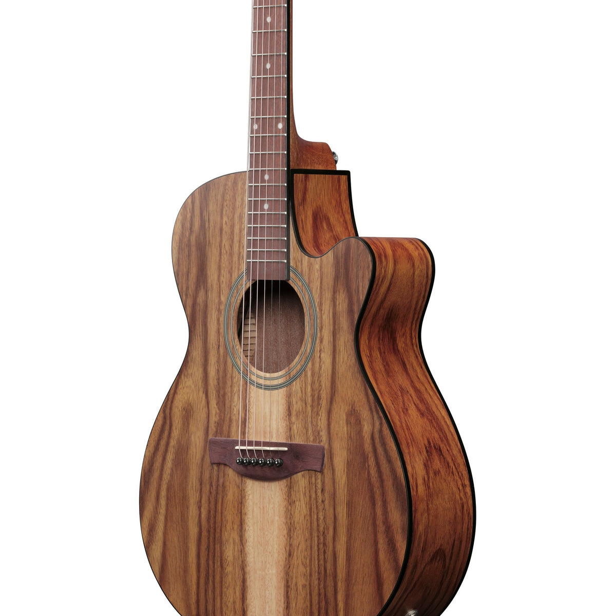 Ibanez V40WSCE V Series Acoustic Electric Guitar - Open Pore Brown - View 5 | MusicMarket