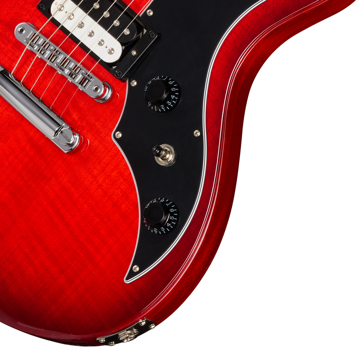 Gibson Victory Figured Top Electric Guitar - Cherry Burst - View 7 | MusicMarket