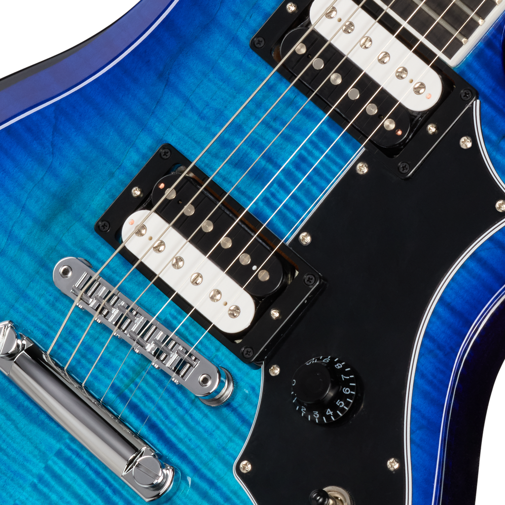 Gibson Victory Figured Top Electric Guitar - Cobalt Burst - View 6 | MusicMarket