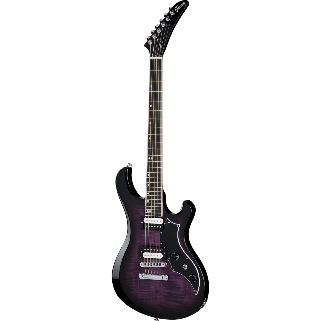 Gibson Victory Figured Top Electric Guitar - Dark Purple Burst - View 2 | MusicMarket